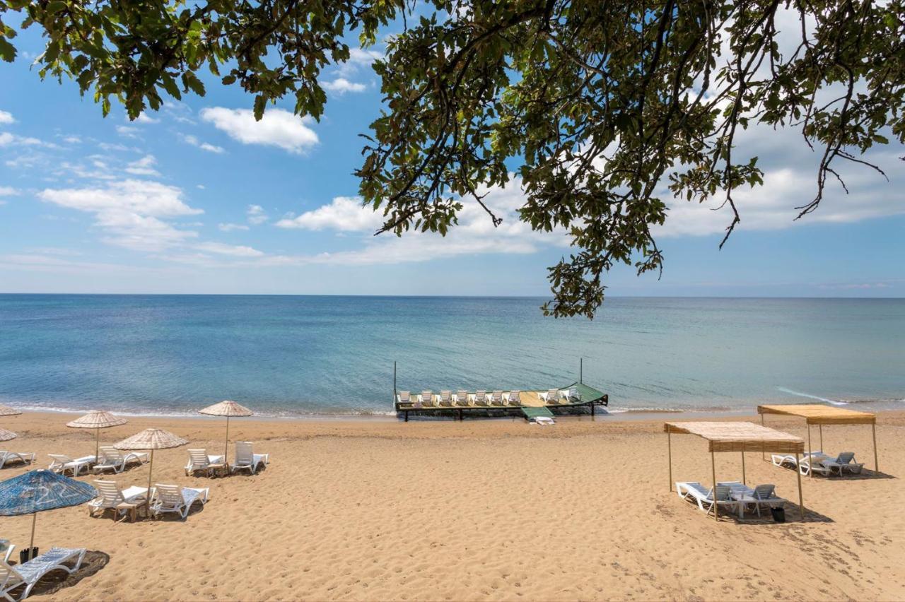 Troas Beach Hotel تافاكلي المظهر الخارجي الصورة